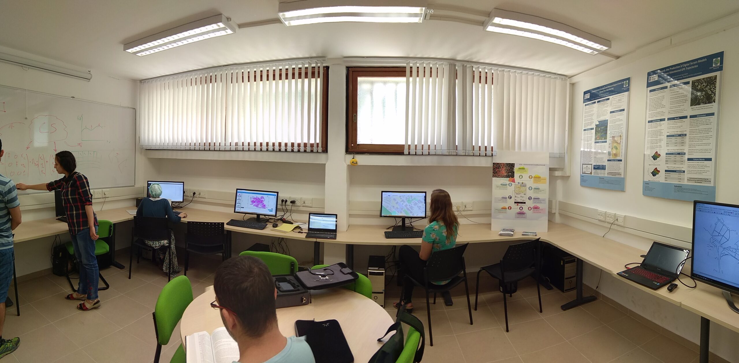 the ECsL lab during working hours